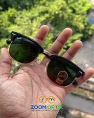 Gold Clubmaster Polarized Sunglasses