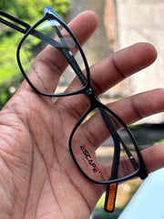 Glossy Black Cat Eye Eyeglasses Frame for Women | Escape Eyewear
