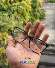 Olive Green Cat Eye Eyeglasses Frame for Women