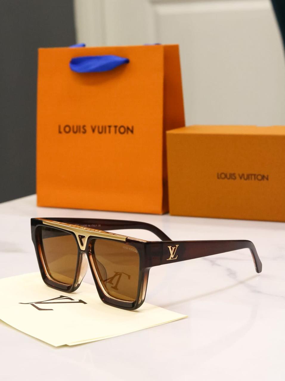 Louis Vuitton  Glossy Brown Sunglasses