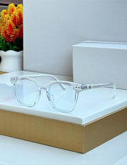 Classic Square Sunglasses in Black Acetate